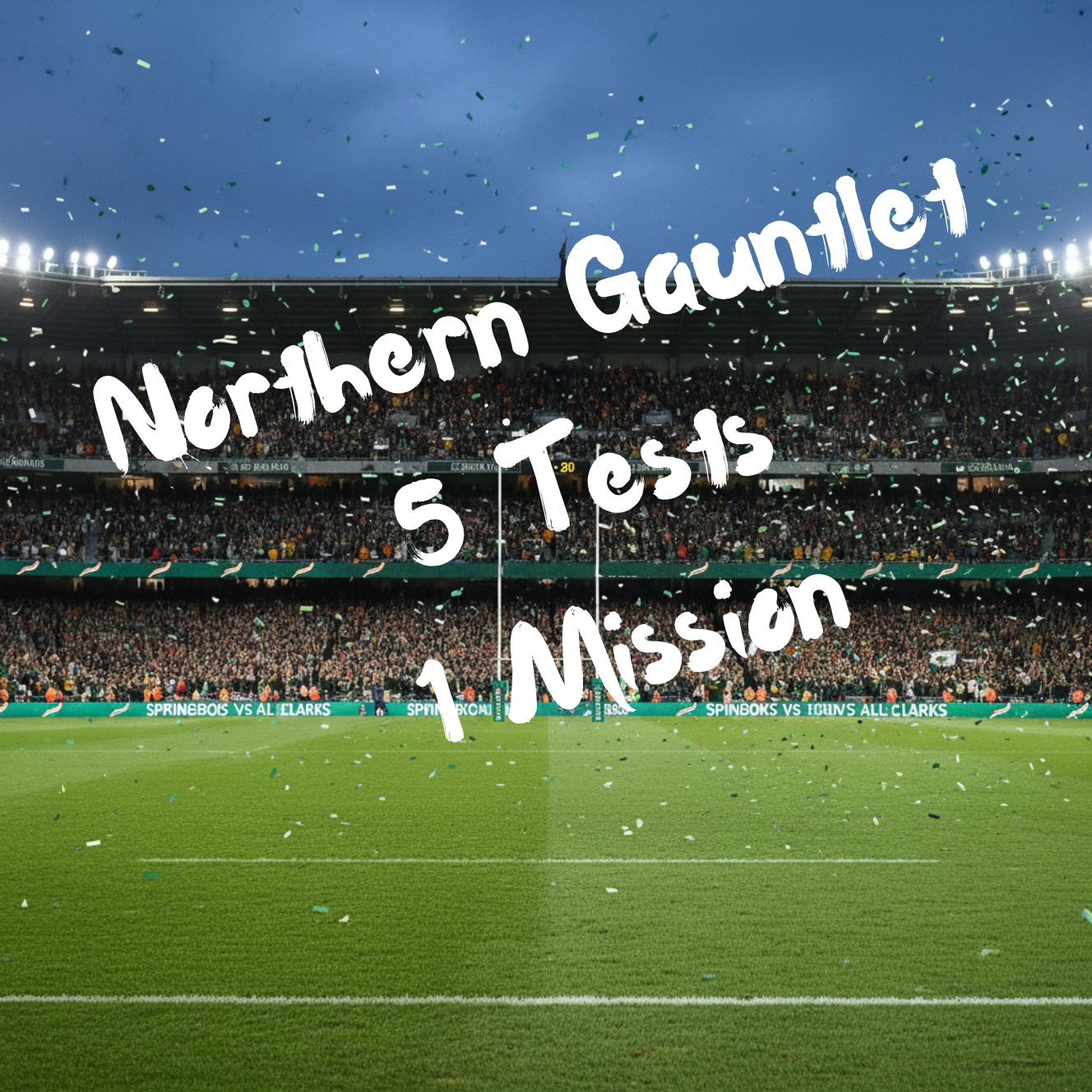 The Springboks’ Northern Gauntlet: Five Tests, One Mission