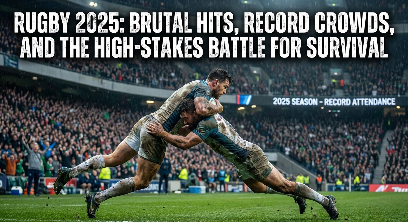 Rugby 2025: Brutal Hits, Record Crowds, and the High-Stakes Battle for Survival